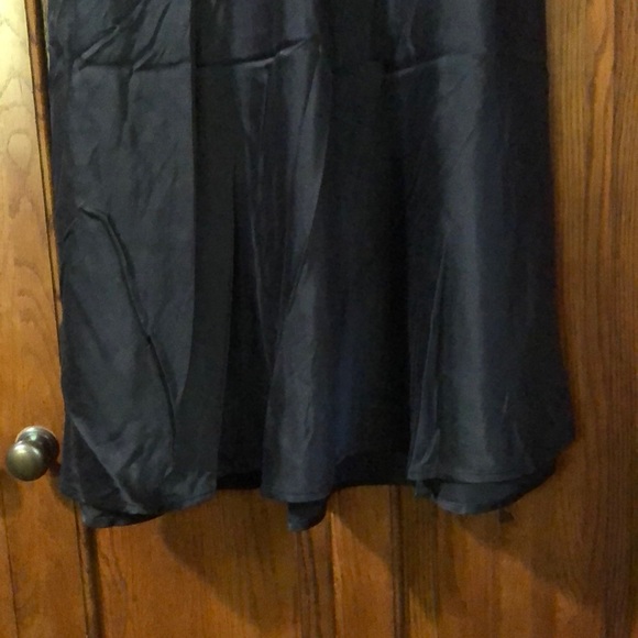 NWT black notes Odeon silk midi skirt 40 42 - Picture 7 of 11